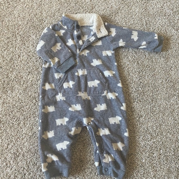 Carters baby boy 2 piece long sleeve footie bundle size 9 months - Picture 5 of 12